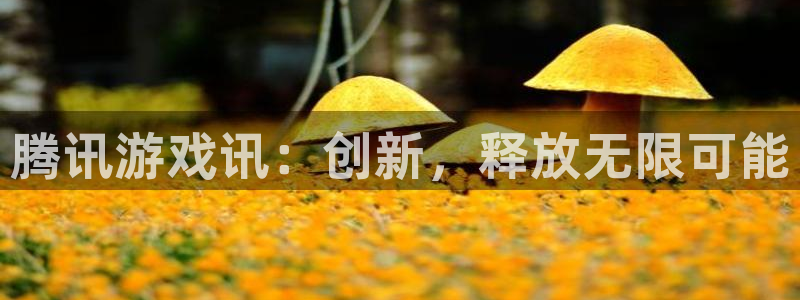 奇亿娱乐平台注册资金多少：腾讯游戏讯：创新，释放无限可能